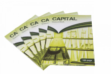 CAPITAL SCI HBCK A4 120PG(40102)